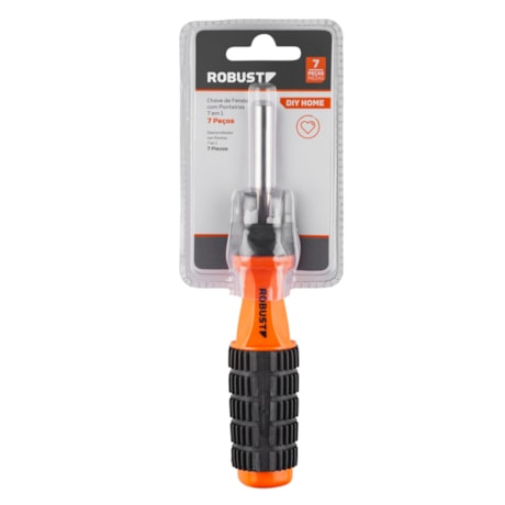 Chave de Fenda com Ponteiras Phillips/Fenda com 7 Peças S38891000 ROBUST-4bc5be41-2fee-4ae3-87db-79887a262283