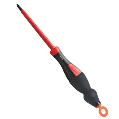 Chave de Fenda IEC Ponta Cruzada para Trabalho em Altura 3/16