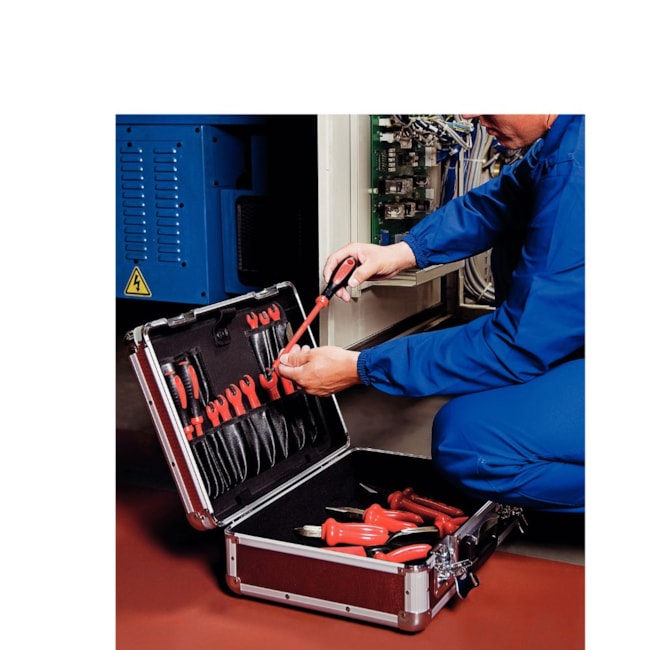 Chave de Fenda Isolada Ponta Chata 10x200mm 44315050 TRAMONTINA PRO-0b10e550-562c-43d3-98ba-60918afe99d3