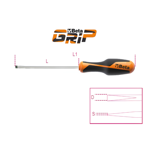 Chave de Fenda sem Cabeça 3/16