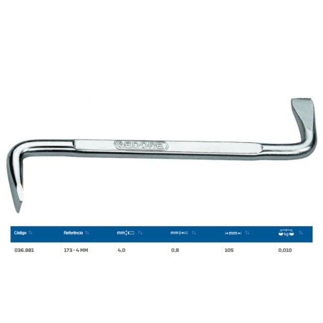 Chave de Fenda Simples em