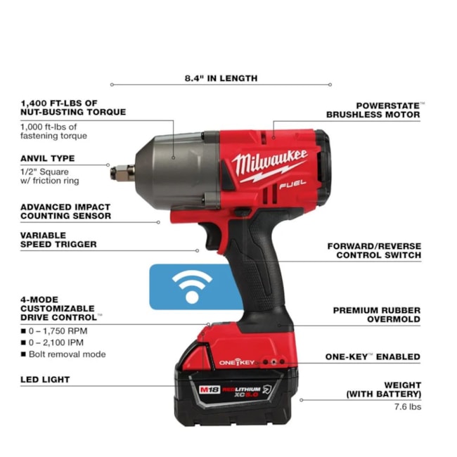 Chave de Impacto 1/2