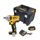 Chave de Impacto 1/2" DCF894B com Bateria 20V e Carregador MAX LI-ION Bivolt e Caixa de Ferramentas DEWALT Chave de Impacto 1/2" DCF894B com Bateria 20V e Carregador MAX LI-ION Bivolt e Caixa de Ferramentas DEWALT