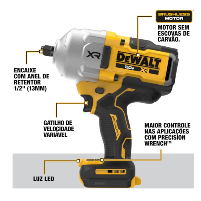 Chave de Impacto 1/2