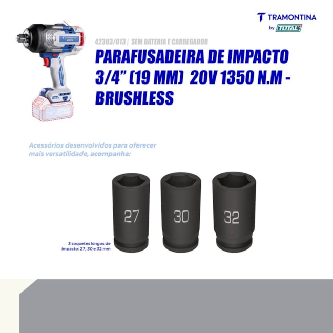 Chave De Impacto 3/4
