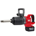 Chave de Impacto Longa 1" 2576Nm 18V com 2 Baterias 12.0Ah Carregador e Bolsa 2869-22HD KIT MILWAUKEE