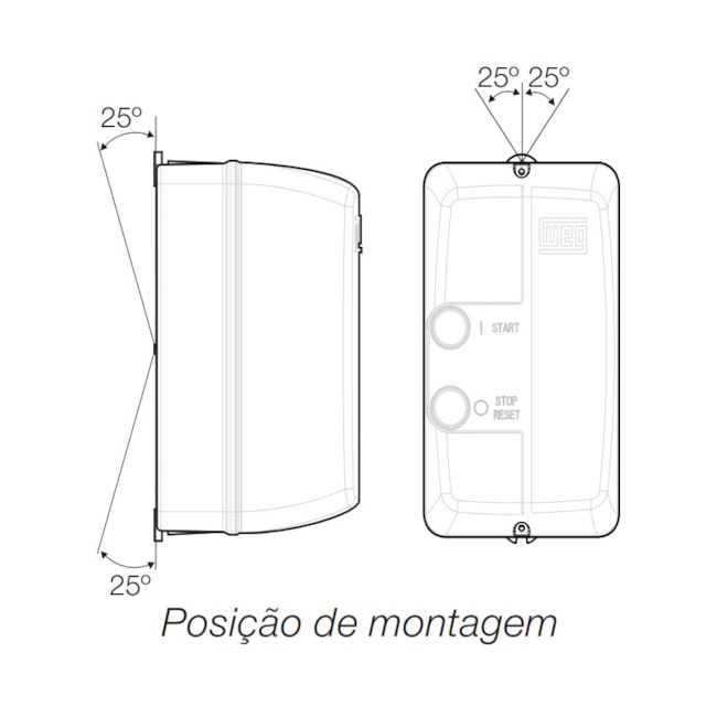 Chave de Partida Direta Monofásica 220V PDWMB04-3/2V25 WEG-a7472998-555e-4405-89ee-981e8eba36c8