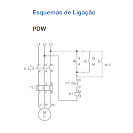 Chave de Partida Direta Trifásica 220V PDW02-0.5V25 WEG-61ec0470-4cf5-4c78-95bc-c0ca62e94f6e