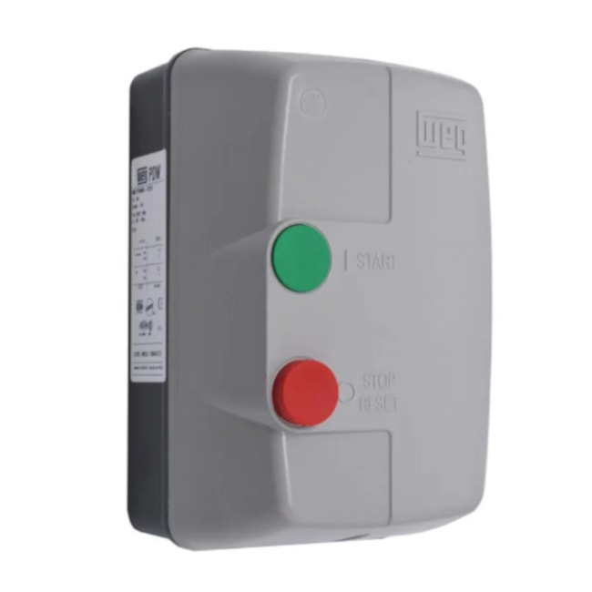 Chave de Partida Direta Trifásica 380V 5CV PDW04-5V40 WEG-2e47e104-7a41-46e6-9a72-2a66a71149f4