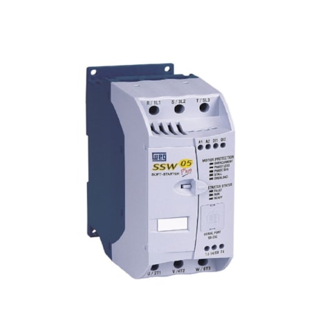 Chave de Partida Soft-Starter 15CV 45A Trifásico 220V (220-575V) SSW050045T2246PPZ WEG
