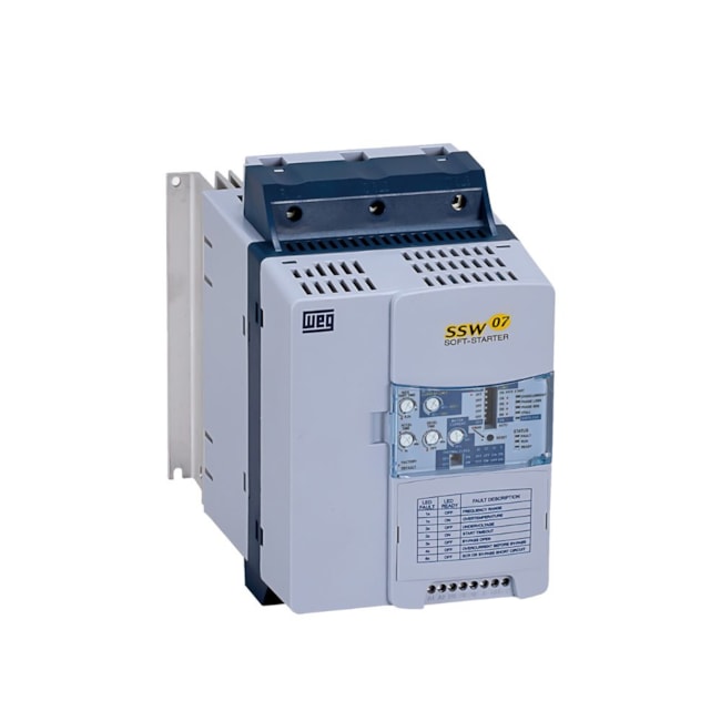 Chave de Partida Soft-Starter 20CV 61A Trifásico 220V (220-575V) SSW070061T5SZ WEG-87ec8fa5-546a-4bb9-8ca2-f20a7a1c1696