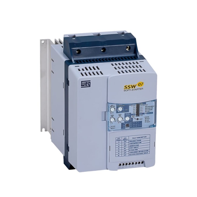 Chave de Partida Soft-Starter 30CV 85A Trifásico 220V (220-575V) SSW070085T5SZ WEG-d1159605-6ed5-4366-9f42-b015ff60a239