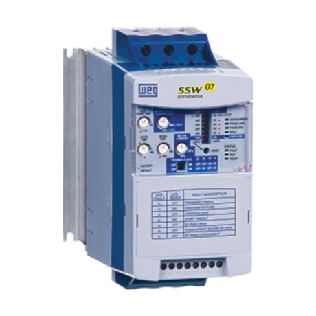 Chave de Partida Soft Starter Trifásico 10cv 30A 220-575V SSW070030T5SZ 10194172 WEG-a64b23f7-6c75-4c61-8fec-da8ad42978ea