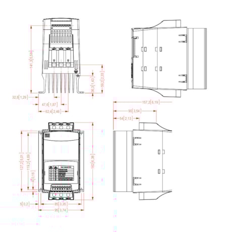 Chave de Partida Soft Starter Trifásico 10cv 30A 220-575V SSW070030T5SZ 10194172 WEG-8fdbfc12-26e6-4370-b71a-838b83ac0653