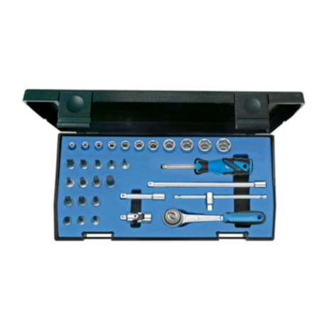 Chave de Soquetes com Encaixe 1/4'' 32 Peças 20IMU-3 GEDORE-c34008ca-47ec-49d6-9173-d774ade01505