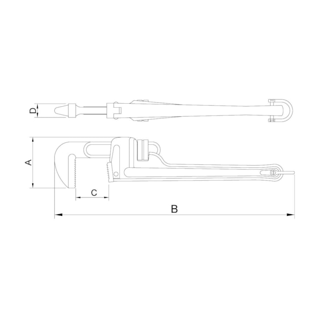 Chave de Tubo 14'' Americano 44388018 TRAMONTINA PRO-c010d0a8-8f39-4931-bb92-6cf1c4d48c24