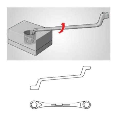 Chave Estrela 13x17mm 2-13X17 GEDORE-7a23d203-1f95-46d7-83be-ba8bd2cf0d8d