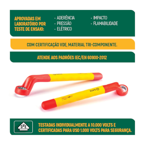 Chave Estrela 21mm Isolada 1000V VDE ST42421SC BELZER/SATA-a399a527-bc89-4aaa-9860-14c0d6cb03e1