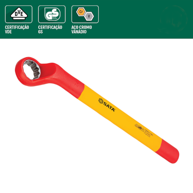 Chave Estrela 22mm Isolada 1000V VDE ST42422SC SATA-5ccc735b-e67d-45a6-b42f-672b273220c1