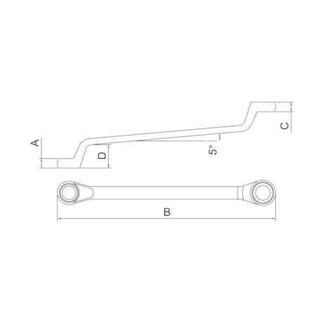 Chave Estrela 25mm X 28mm 44630/111 TRAMONTINA PRO