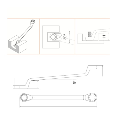 Chave Estrela 36 x 41mm 44630117 TRAMONTINA PRO-991b3052-9e98-47a8-b3b8-8422c4d72777
