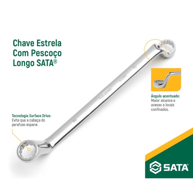 Chave Estrela Angulada 7/8