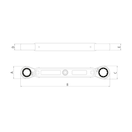 Chave Estrela com Catraca Isolada 10x11mm 44325/002 TRAMONTINA PRO