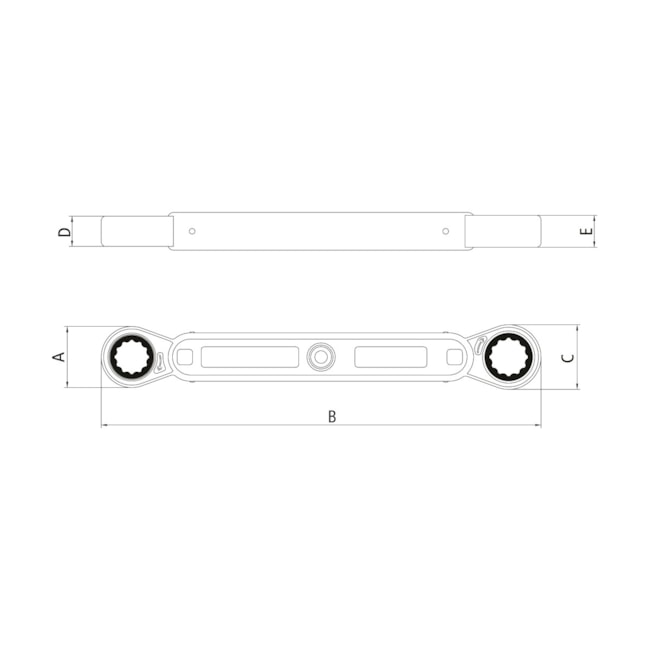 Chave Estrela com Catraca Isolada 12x13mm 44325/003 TRAMONTINA PRO-18c5806d-f771-4970-a916-0109e494dee5