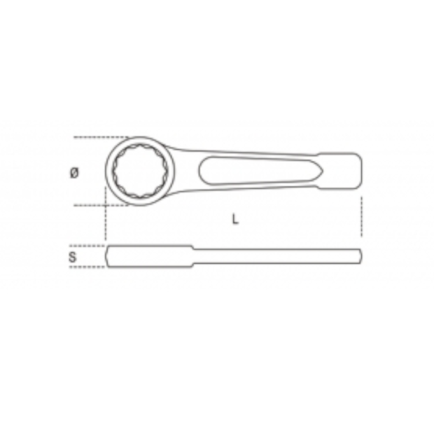 Chave Estrela de Bater 145mm 78 BETA-53931aa2-2f41-48d5-866b-cb04c24a3eb3