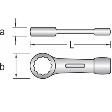 Chave Estrela de Bater 190mm 306-190 GEDORE-c4cbe45c-48a2-4f24-a4ac-029a043bb4da