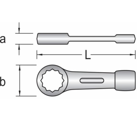 Chave Estrela de Bater 25mm 306-25 GEDORE-eb03d9b6-6883-43ec-8795-d526f9592570