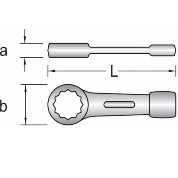 Chave Estrela de Bater 25mm 306-25 GEDORE-1ff46f6c-760b-474a-a6dd-03fdf684cee1