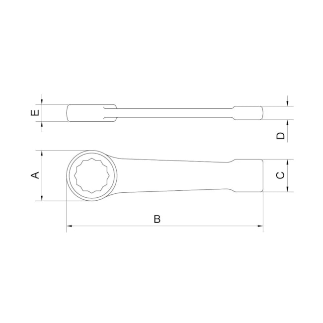 Chave Estrela de Bater 25mm 44632/025 TRAMONTINA PRO-b359f0af-1a7c-40a2-8e04-553f92edec74