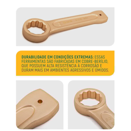 Chave Estrela de Bater Cobre-Berílio 32mm Antifaíscante ST31213 SATA-f3834c3b-e858-472c-8b0b-e3625f2e4752