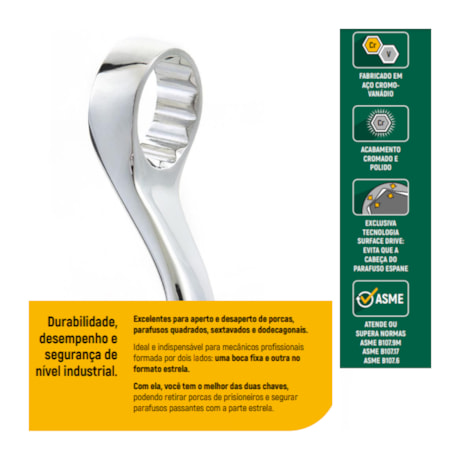 Chave Estrela Espelhada 10MM X 11MM ST42215SC SATA-9659195f-451e-4900-94fa-4a775e842f0d