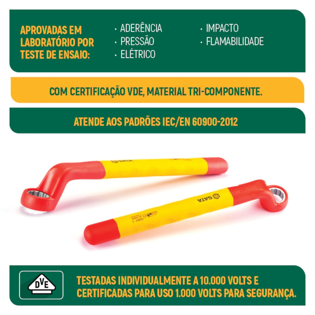 Chave Estrela Isolada 10mm 1000V VDE ST42410SC SATA-240a9e60-9f5f-479b-b154-245284bd71fd