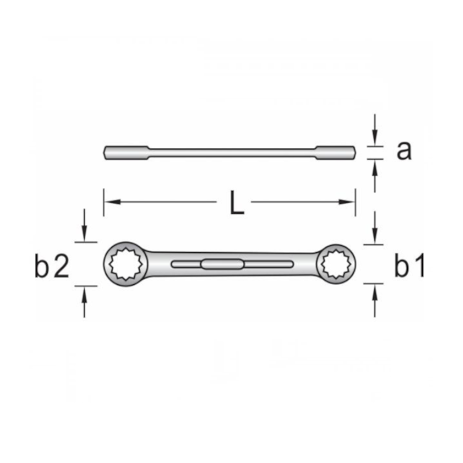 Chave Estrela Plana 13mm x 17mm 4-13X17 GEDORE-5aca48b8-51fb-44f9-829b-5989b5644f64