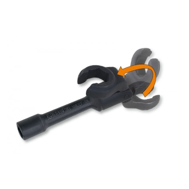 Chave Estriado Conector Injetor Combustivel 12 a 19mm Encaixe 1/2