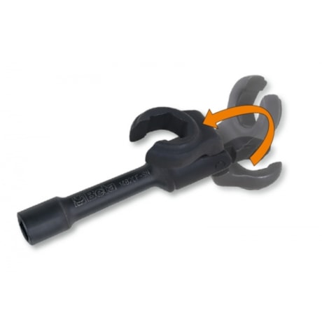 Chave Estriado Conector Injetor Combustivel 12 a 19mm Encaixe 1/2