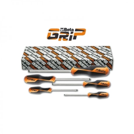 Chave Fenda 5pcs P/Borne Grip 1264/S5 BETA-6847dd55-7428-49cd-ab51-9ab88bc780da