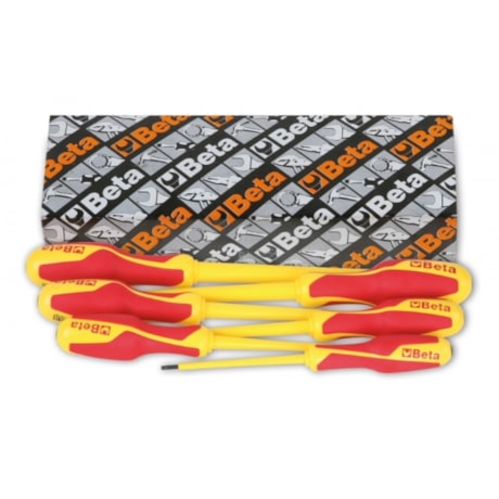 Chave Fenda 6pcs Isolada 1000v 1274MQ/S6 BETA-3e20cdd2-2c7e-45c2-b227-ddaa052cef07