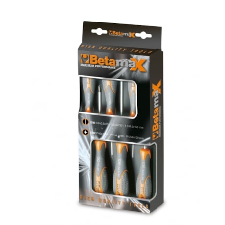 Chave Fenda/Phillips 6pcs Betamax 1293/D6 BETA-365d515b-38be-452b-88d4-9cbc3787f684