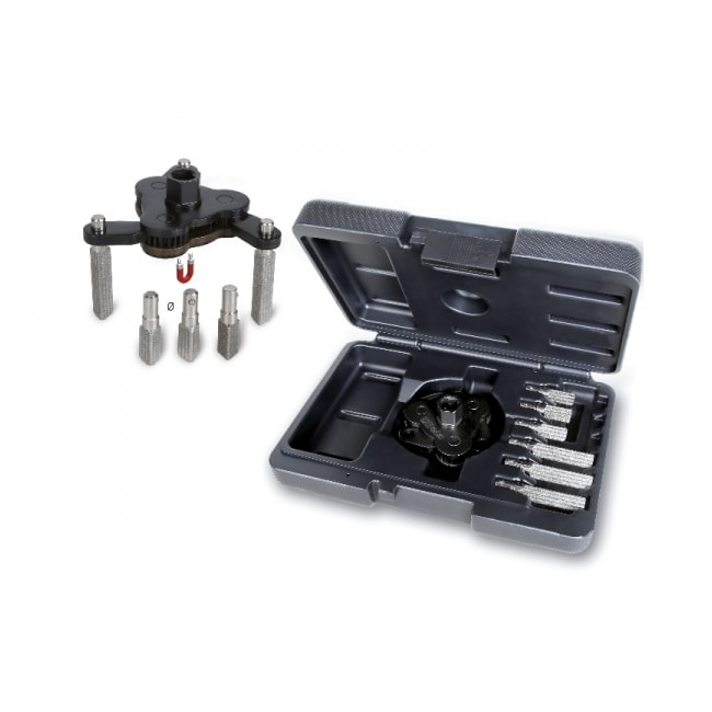 Chave Filtro Óleo 3 Garras 50 a 100mm Encaixe 3/8