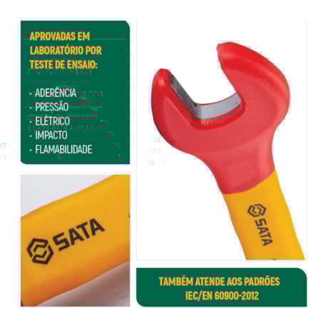 Chave Fixa 18mm Isolado 1000V VDE ST41318SC SATA-f17079f2-d89a-4100-96f7-a1c7079a494d