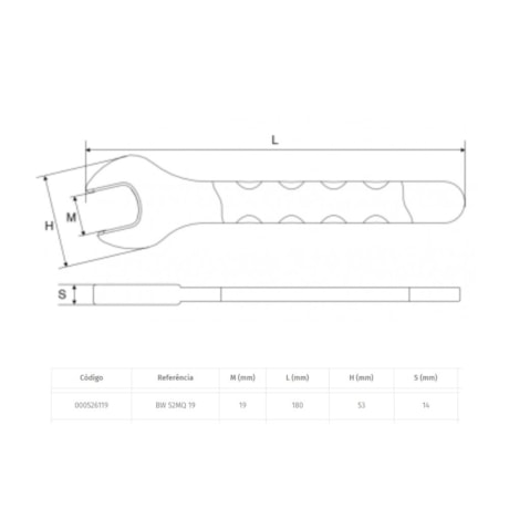 Chave Fixa 19mm de Uma Boca VDE Isolada 1000V BW 52MQ BETA WORKER-c4f1cd01-ba57-46b0-aed9-b76362533bcc