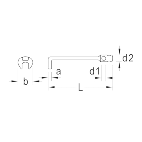 Chave Fixa Angular de 41mm e 90º 3114-41 GEDORE-56694fb0-9445-4777-abdc-9c53884b261e
