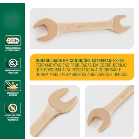 Chave Fixa Cobre-Berílio 24 x 27mm Antifaíscante ST31125 SATA-7df6c77b-0c1d-4a08-bf7a-0daa1b569155