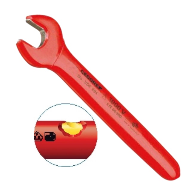 Chave Fixa de 30mm Isolado 1000V VDE 894-30 GEDORE-16bd009b-2dfc-4188-9d3d-dc59fa528e6d