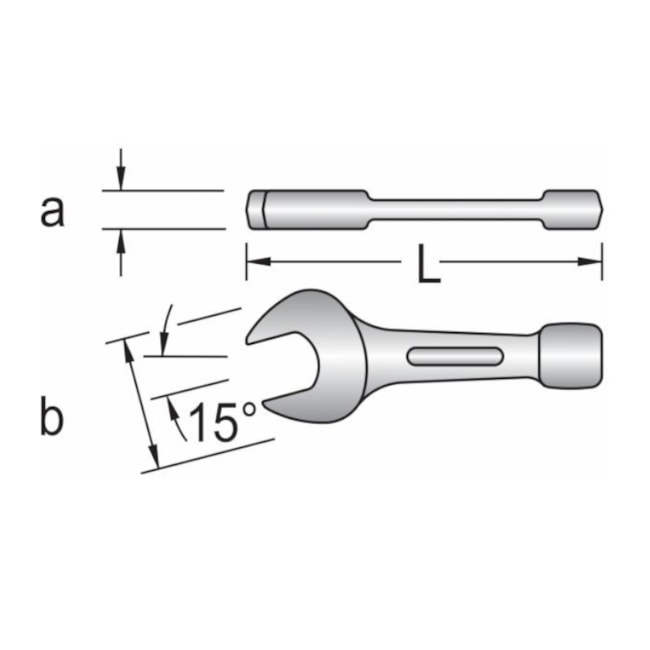 Chave Fixa de Bater 128mm 133-128 GEDORE-927e92d7-cd9c-4d6b-a32f-c0b9d9b64ec0
