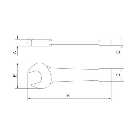 Chave Fixa de Bater 25 mm 44628/025 TRAMONTINA PRO-8ee8e128-46ed-4e69-a4b6-857f000dcd30
